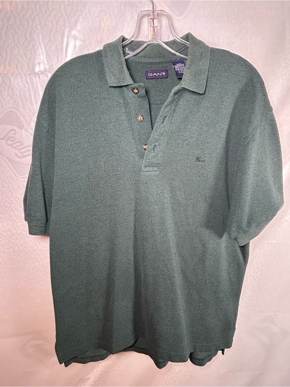 GANT Men's Dark Green Polo Shirt